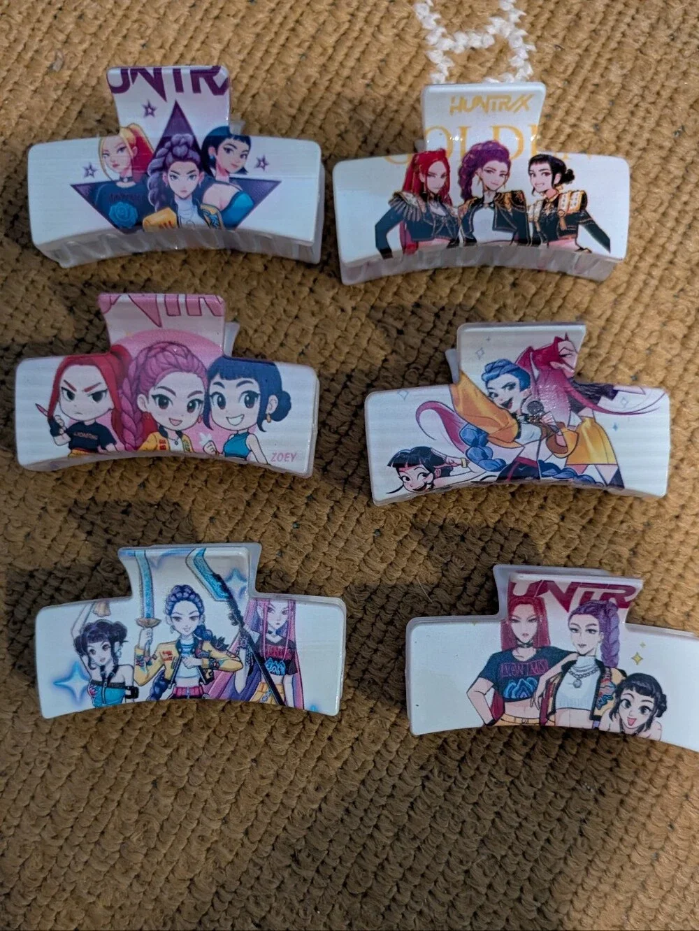 6 New K-pop Demon Hunters Hair Clips